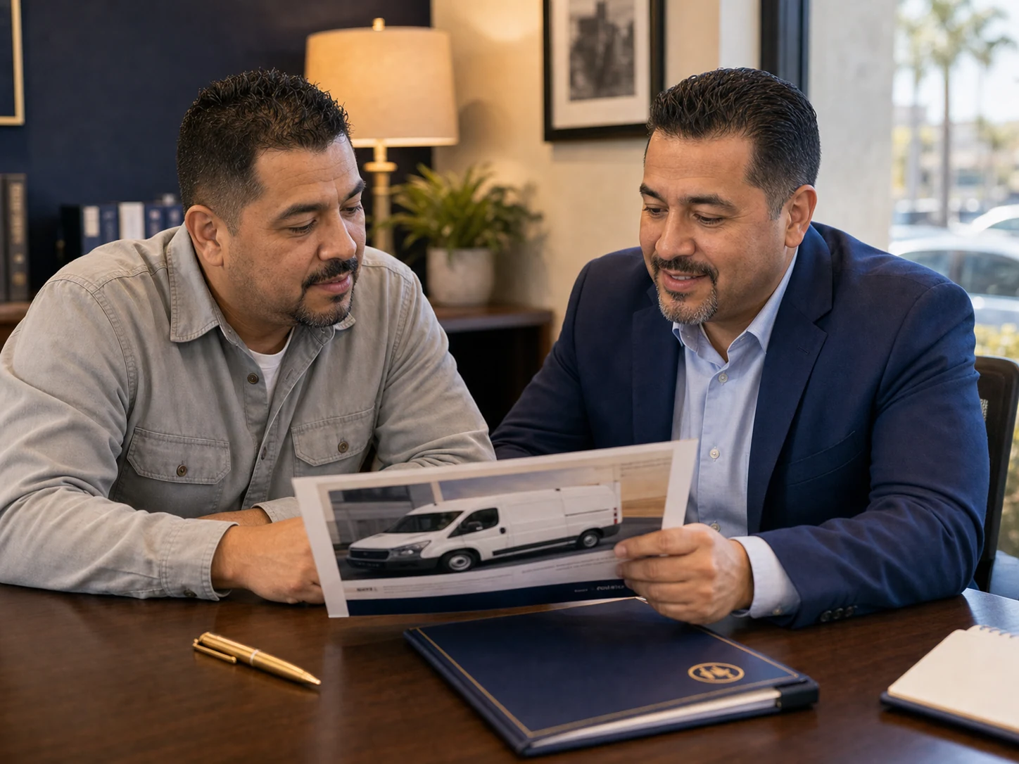 Commercial auto insurance review with an Original Insurance broker
